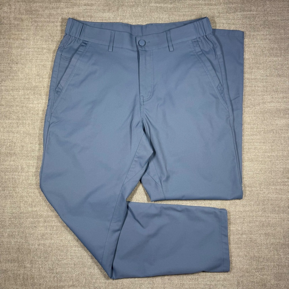Jack Archer Jetsetter Pants Bering Sea Blue 30x28 Tech Chino Travel Trousers